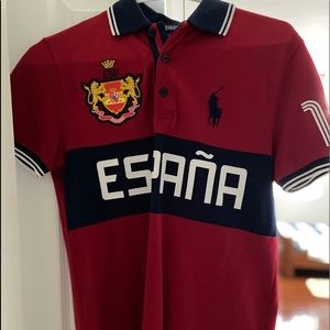 RALPH LAUREN RED POLO SHIRT